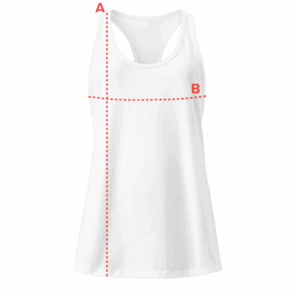 The Dink Den Logo Women's Ideal Racerback Tank Top