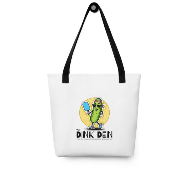 The Dink Den Logo Tote Bag Colored Strap - Image 25