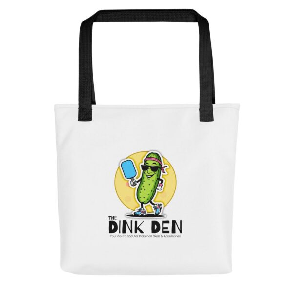 The Dink Den Logo Tote Bag Colored Strap - Image 21