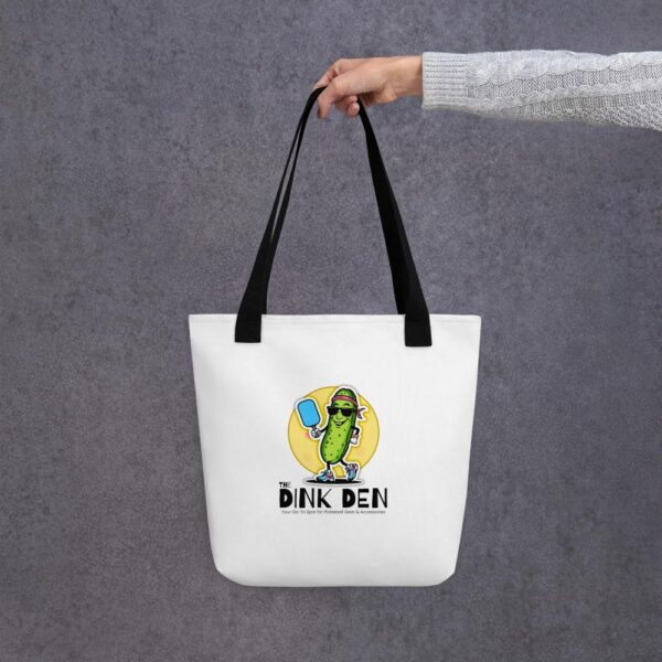 The Dink Den Logo Tote Bag Colored Strap - Image 20