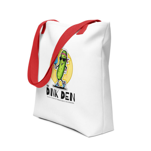 The Dink Den Logo Tote Bag Colored Strap - Image 27