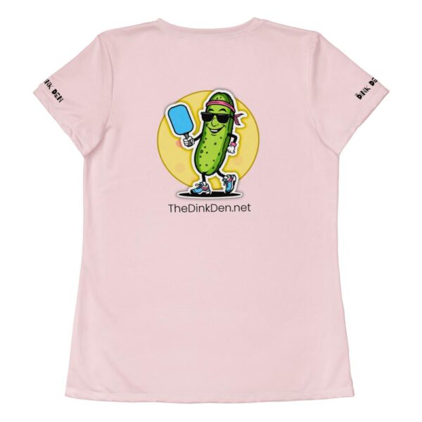 The Dink Den Logo Women's Athletic T-Shirt - Image 10