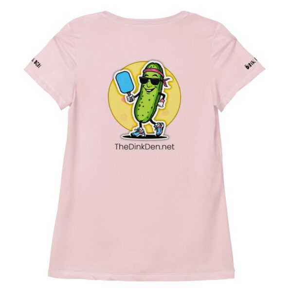 The Dink Den Logo Women's Athletic T-Shirt - Image 9