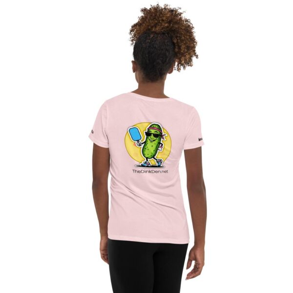 The Dink Den Logo Women's Athletic T-Shirt - Image 7