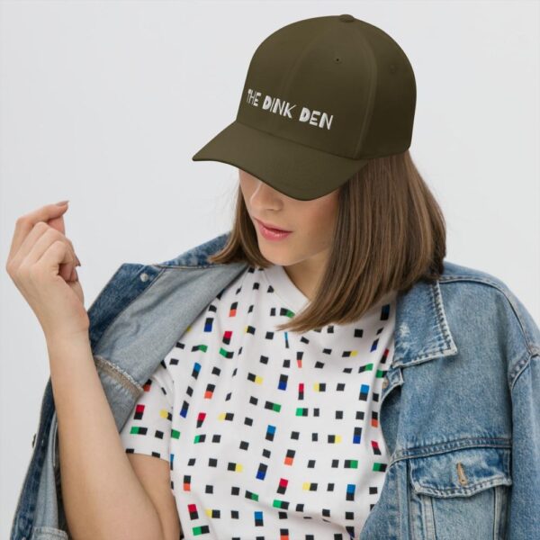 The Dink Den Text Structured Twill Cap - Image 16