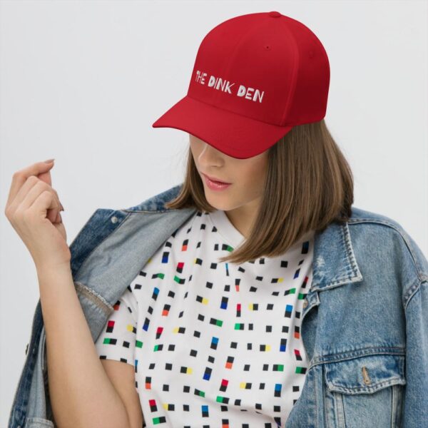 The Dink Den Text Structured Twill Cap