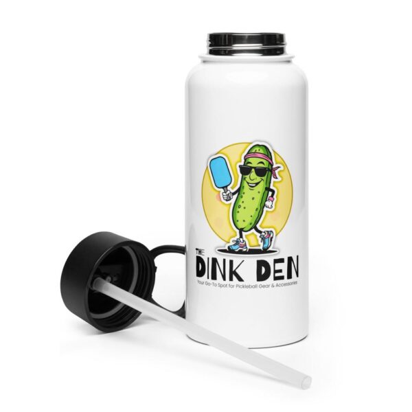 The Dink Den Logo Stainless Steel Water Bottle - Image 17