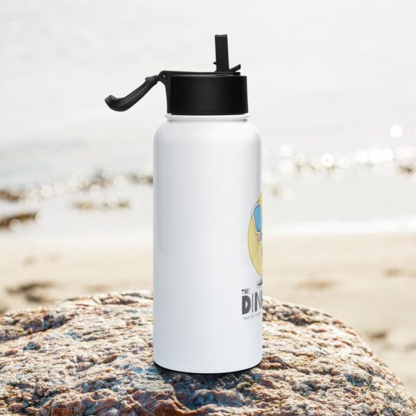 The Dink Den Logo Stainless Steel Water Bottle - Image 6