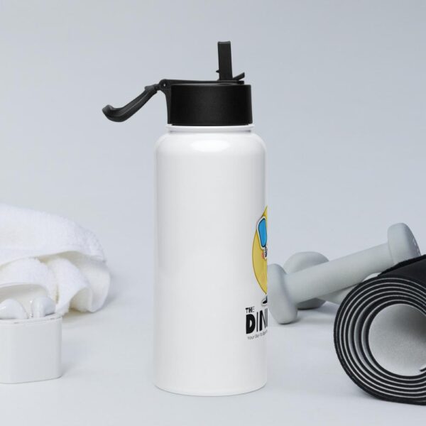 The Dink Den Logo Stainless Steel Water Bottle - Image 5