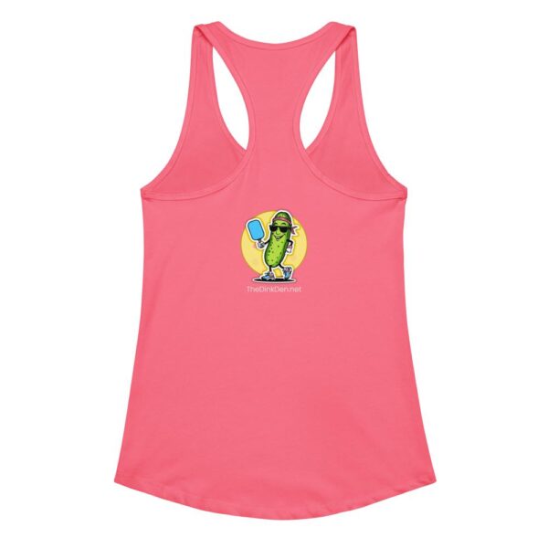 The Dink Den Logo Women's Ideal Racerback Tank Top - Image 14