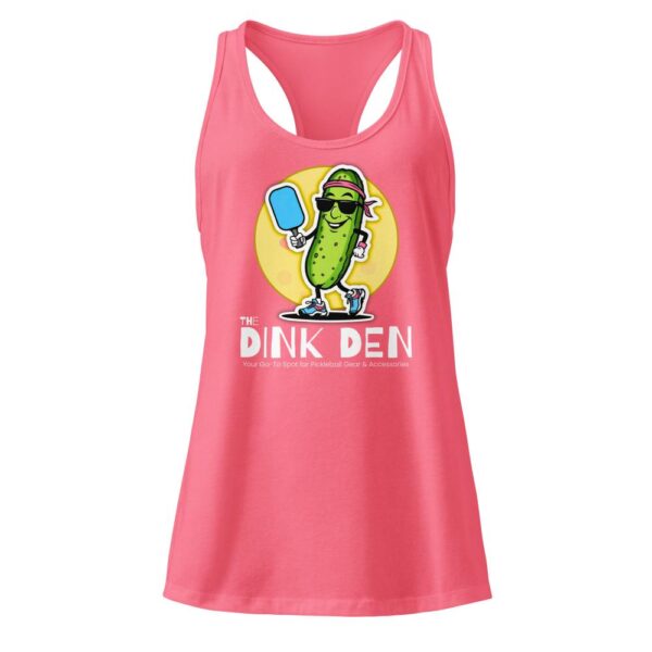 The Dink Den Logo Women's Ideal Racerback Tank Top - Image 13