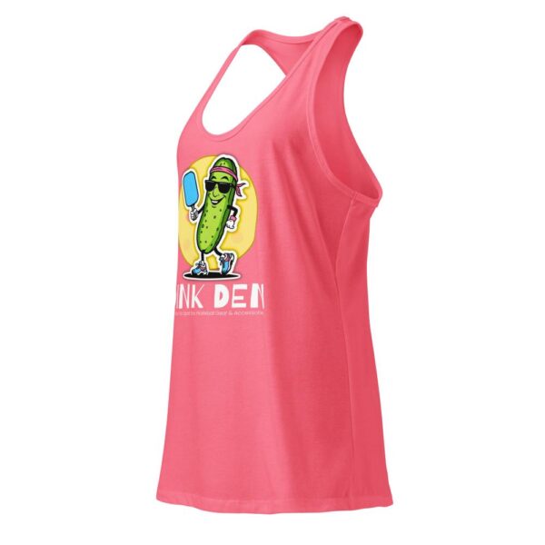 The Dink Den Logo Women's Ideal Racerback Tank Top - Image 10