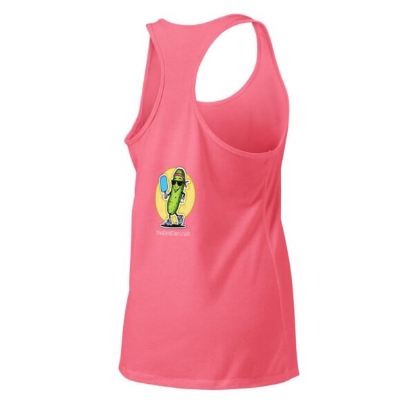 The Dink Den Logo Women's Ideal Racerback Tank Top - Image 8