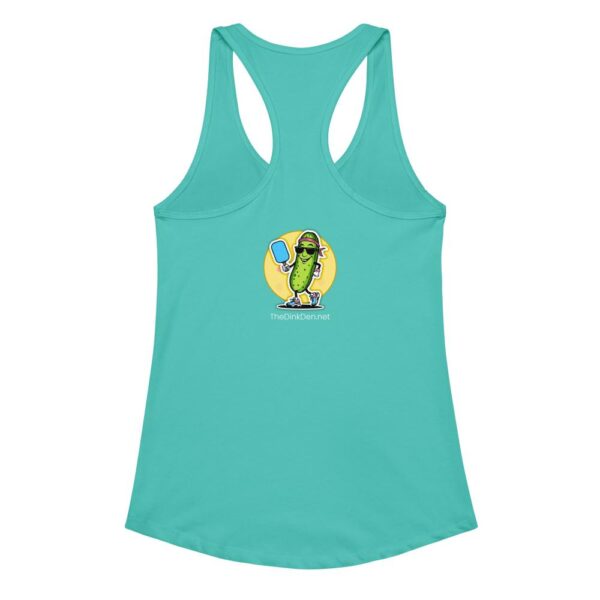 The Dink Den Logo Women's Ideal Racerback Tank Top - Image 9