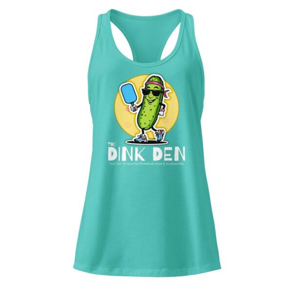 The Dink Den Logo Women's Ideal Racerback Tank Top - Image 7